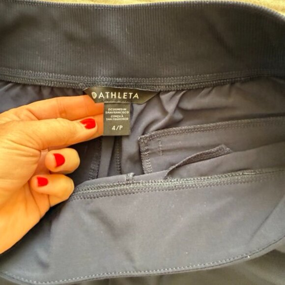 Athleta Brooklyn Ankle Pant Navy Petite 4 - Picture 6 of 9